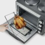 Severin TO 2074 fornetto con tostapane 30 L 2500 W Nero Grill
