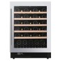 Dunavox Flow 46, cantinetta vino sottopiano, acciaio inox, DAUF-46.138SS