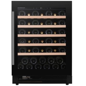 Dunavox Flow 46, cantinetta vino sottopiano, nera, DAUF-46.138B
