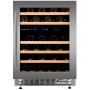 Dunavox Flow 46D, cantinetta vino sottopiano, acciaio inox, DAUF-46.145DSS