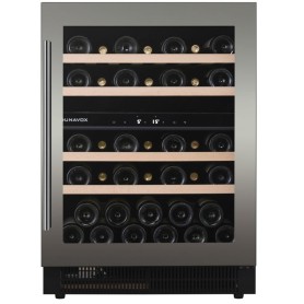Dunavox Flow 39, cantinetta vino sottopiano, acciaio inox, DAUF-39.121DSS