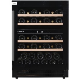 Dunavox Flow 39, cantinetta vino sottopiano, nera, DAUF-39.121DB