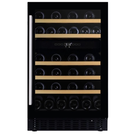 Dunavox Flow 38, cantinetta vino sottobanco, nera, DAUF-38.100DB