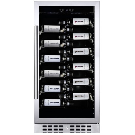 Dunavox Grande Sera 70, cantinetta per vino, acciaio inox, DX-70.258DSS
