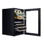 Dunavox Soul 42, cantinetta vino, nera, DAB-42.117DB