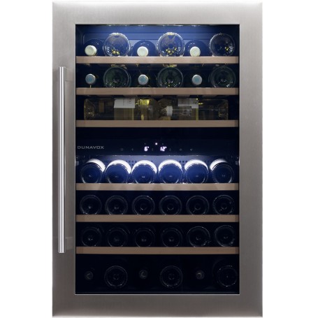 Dunavox Soul 42, cantinetta per vino, acciaio inox, DAB-42.117DSS