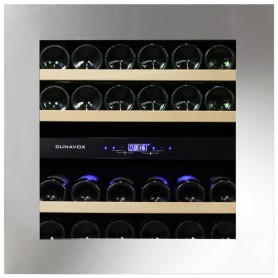 Dunavox Glance 25, cantinetta per vino, acciaio inox, DAVG-25.63DSS.TO