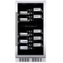 Dunavox Grande Sera 58, cantinetta per vino, acciaio inox, DX-58.258DSS