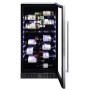 Dunavox Grande Sera 58, cantinetta per vino, acciaio inox, DX-58.258DSS
