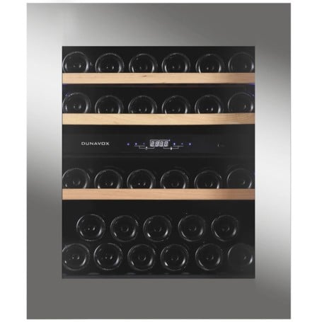 Cantinetta frigo per vino Dunavox Horizon 32, acciaio inox, DAVG-32.80DSS.TO