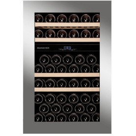 Dunavox Glance 49, cantinetta per vino, acciaio inox, DAVG-49.116DSS.TO