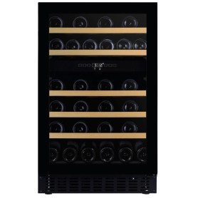 Dunavox Flow 38TO, cantinetta vino sottobanco, nera, DAUF-38.100DB.TO