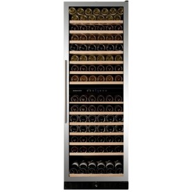 Dunavox Grande 166, cantinetta per vino, acciaio inox, DX-166.428SDSK
