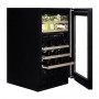 Dunavox Flow 38TO, cantinetta vino sottobanco, senza frontale, DAUF-38.100DOP.TO