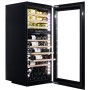 Dunavox Glance 72, cantinetta per vino, acciaio inox, DAVG-72.185DSS.TO