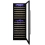 Dunavox Grande 181, cantinetta per vino, nera, DX-181.490DBK