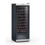 Dometic C55F, refrigeratore per vino indipendente, zona singola, 55 bottiglie, acciaio inox e nero, EEK: G