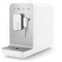 SMEG BCC12WHMEU Macchine da caffè compatte completamente automatiche con lancia vapore, linea di design Collezione