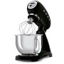 Smeg SMF03BLEU sbattitore Sbattitore con base 800 W Nero (SMF03BLEU)