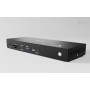 i-tec TB4TRIPLEDOCKPDUK replicatore di porte e docking station per laptop Cablato Thunderbolt 4 Nero