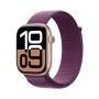 Watch Series 10 (rosgold, Aluminium, 46 mm, Sport Loop Pflaume, Cellular) (MWY83QF/A)