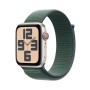 Watch SE (champagner, Aluminium, 44 mm, Sport Loop seegrn, Cellular) (MXGV3QF/A)
