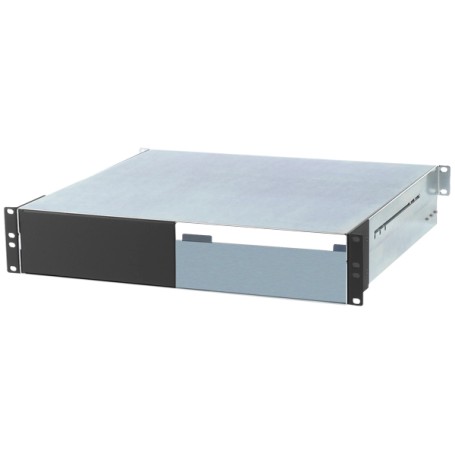 DuoModo Dual-Module Rackmount Enclosure (schwarz) (DM-ENC-2M-R)
