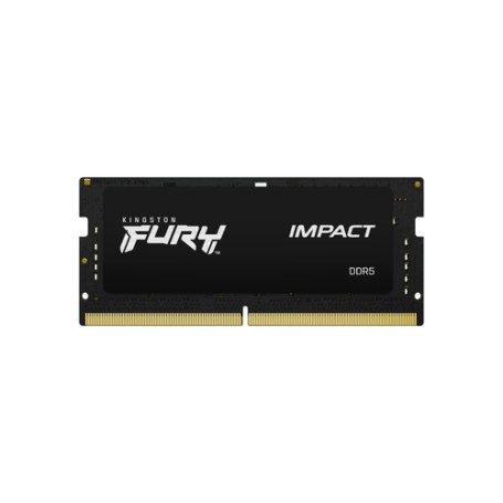 Kingston Technology FURY 32 GB 6400 MT/s DDR5 CL38 SODIMM (Kit da 2) Impact XMP (KF564S38IBK2-32)