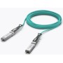 UniFi Long-Range Direct Attach Kabel (AOC), 10Gbps (blaugrn, 10 Meter) (UACC-AOC-SFP10-10M)