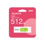ADATA UV320 unità flash USB 512 GB USB tipo A 3.2 Gen 1 (3.1 Gen 1) Verde, Bianco (AUV320-512G-RWHGN)