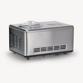 2-in-1 Eismaschine EZ 7405, mit Joghurtfunktion (edelstahl (gebrstet), fr 2.000ml Eiscreme, 180 Watt Kompressor)