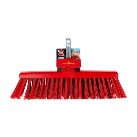 Groflchen-Straenbesen SB 400 M (rot/gelb, 40cm) (71ANA016650)
