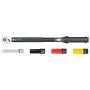 Drehmomentschlssel TORCOFLEX UK Set, 1/2" (schwarz, inkl. 3 Alufelgen-Steckschlsseleinstze) (3550-UK-LS4)
