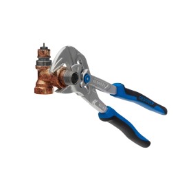 Zangenschlssel SB 183 10 JC S-002, mit Schonbacken (blau/schwarz, 0 - 52mm, 0 - 2")