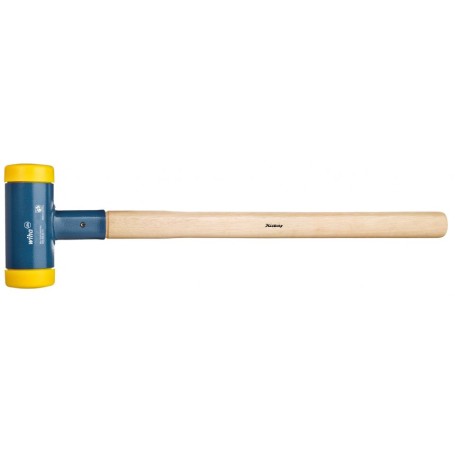 Vorschlaghammer rckschlagfrei (schwarz/holz,  80mm) (02101)