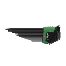 TORX Stiftschlssel-Set im ErgoStar Halter (schwarz/grn, 13-teilig) (36487)