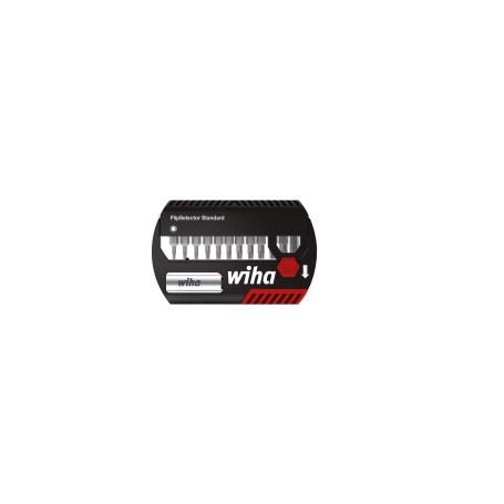 Bit-Satz FlipSelector Standard (schwarz/rot, 15-teilig, mit Grtelclip) (39056)