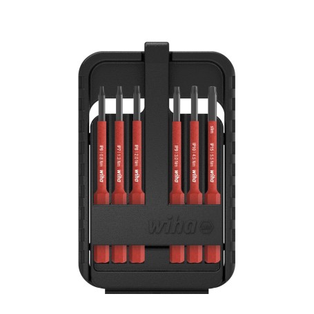 Bit-Satz slimBit electric, TORX Plus (rot, 7-teilig) (43155)