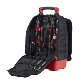 Werkzeugrucksack mechanic Set (schwarz/rot, 41-teilig, mit Rucksack) (45529)