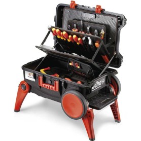 Werkzeug-Set XXL 4 electric (schwarz/rot, 80-teilig, mit Trolley-Koffer) (45734)