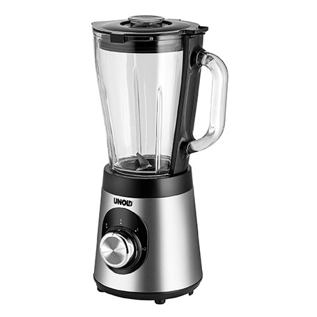 Unold Edel 1,5 L Frullatore da tavolo 500 W Nero, Acciaio inox, Trasparente (78625)