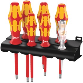 Schraubendreher Satz 160i/7 (rot/gelb, KraftformPlus, Lasertip, Spannungsprfer) (05006147001)