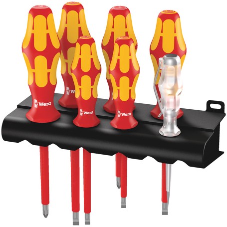 Schraubendreher Satz 160i/7 (rot/gelb, KraftformPlus, Lasertip, Spannungsprfer) (05006147001)