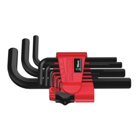950/9 Hex-Plus 7 Winkelschlsselsatz, 9-teilig (schwarz, mit Halteclip, BlackLaser-Oberflche) (05021737001)