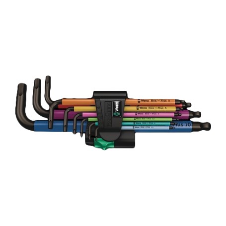 Winkelschraubendreher Satz 950 SPKL/9 SM N SB (mit Halteclip) (05073593001)