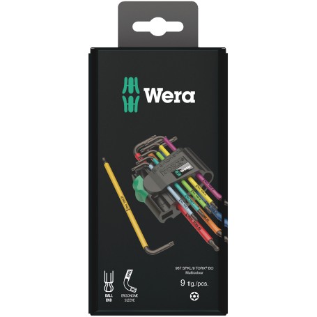 Winkelschlsselsatz 967 SPKL/9 TORX (mit Halteclip, mit Magnetisiergert) (05073599001)