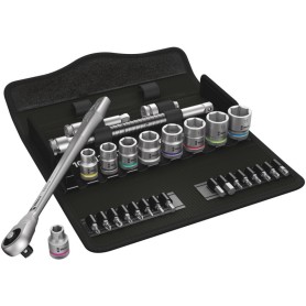 Zyklop Metal-Knarrensatz 8100 SB 7, 3/8", 29-teilig (Knarre mit Durchsteckvierkant) (05004047001)