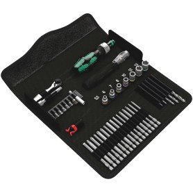 Kraftform Kompakt H 1 Holz, 41-teilig (schwarz/grn, inkl. Zyklop Mini Bit-Ratsche, 1/4") (05135939001)