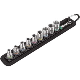 Zyklop Steckschlssel.-Satz Belt A4, 9-teilig (schwarz/silber, 1/4"-Antrieb) (05003883001)