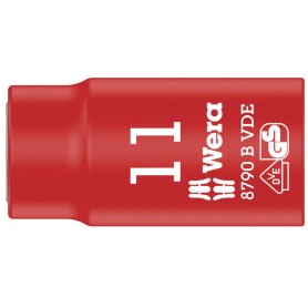 VDE Zyklop-Steckschlssel-Einsatz, 11mm, 3/8" (rot/gelb, isoliert bis 1.000 Volt) (05004955001)